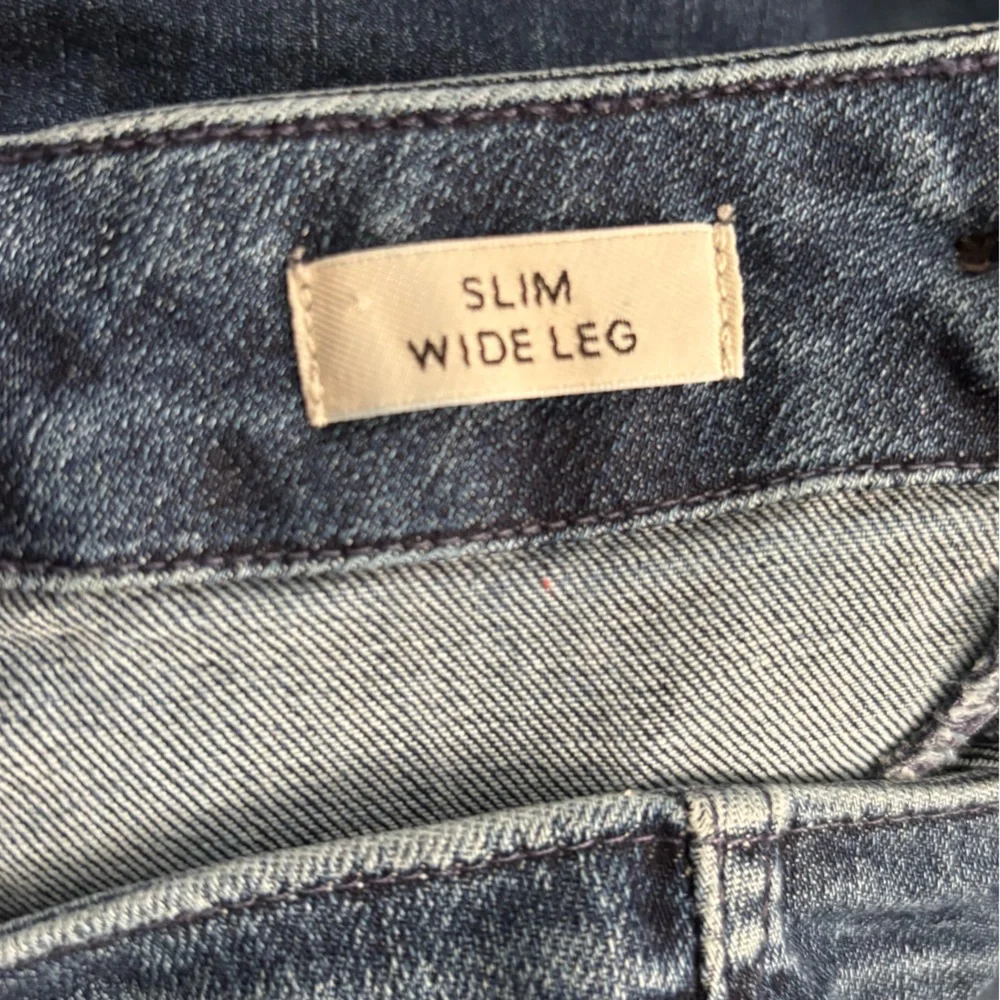 J. Crew Reimagined Dark Blue Wide-Leg SAILOR Jeans sz 29
